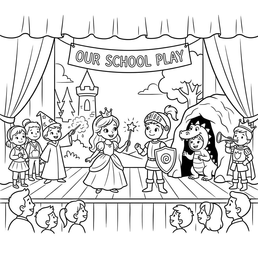 Back to School coloring pack