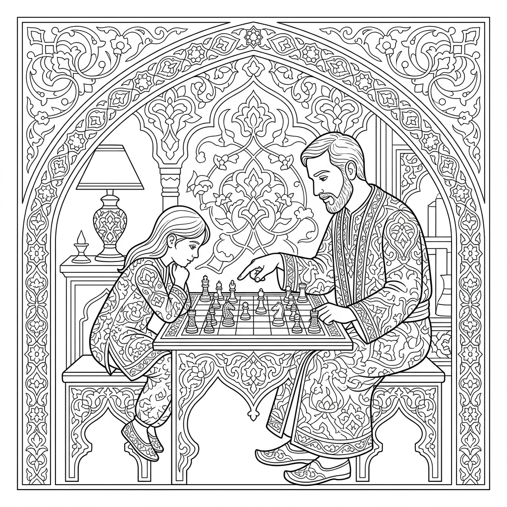 Father's Day coloring pack