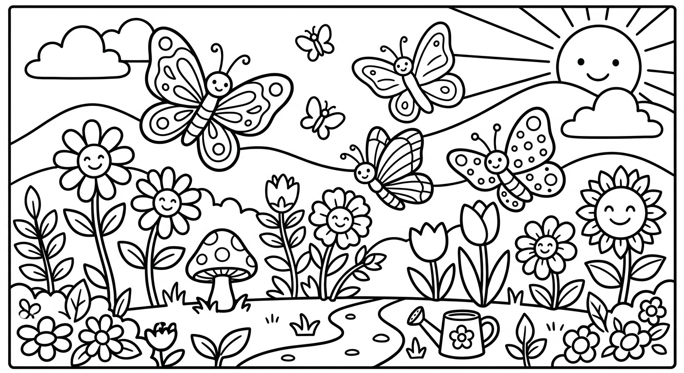 Mother's Day coloring pack