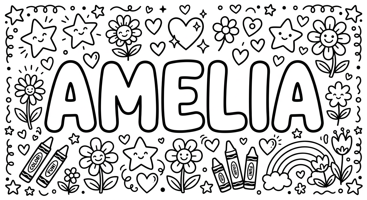 Bubble Letters Style