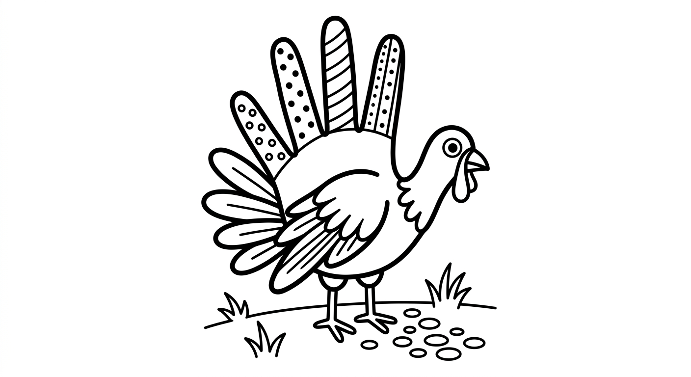 Thanksgiving coloring pack